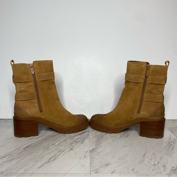 Naturalizer Trina Suede Heeled Boot 8 1/2 M - Picture 5 of 14